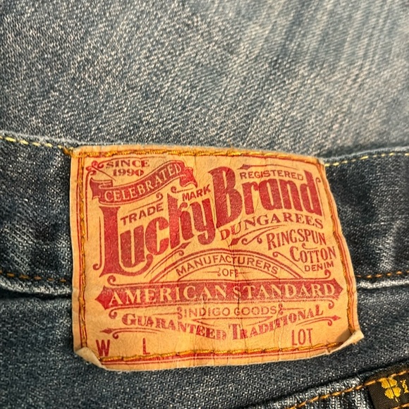 Lucky Brand straight, short inseam 28.5”, waist 33” - Picture 3 of 10